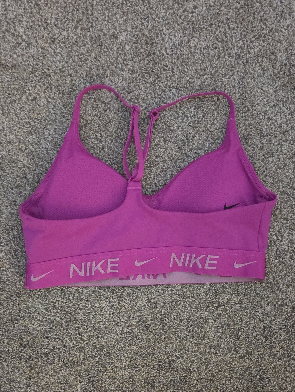 Nike Indy Padded Training Sports Bra Purple Size XS NWT - Picture 4 of 5